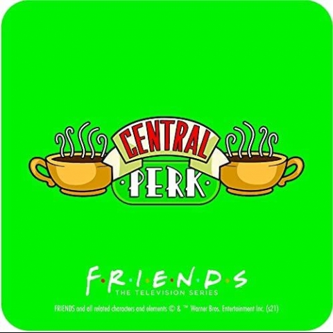 FRIENDS Dekoratif Bardak Altl(4adet)(Yeil)