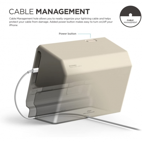 elago M4+ Apple iPhone arj Stand-White