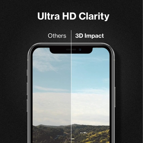 RhinoShield 3D Impact iPhone 13 Cam Ekran Koruyucu