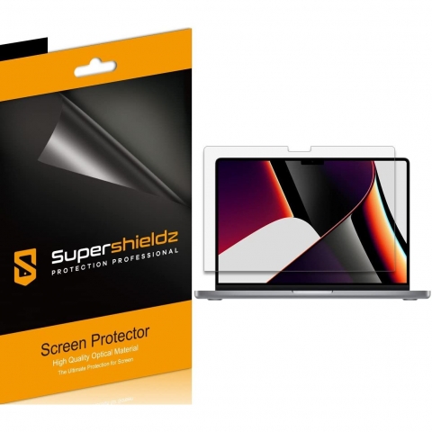 Supershieldz MacBook Pro Mat Ekran Koruyucu (14 inç)(2021)(3 Ad)