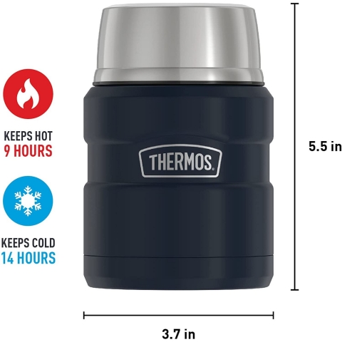 THERMOS 473.18ml Yemek Termosu(Lacivert)