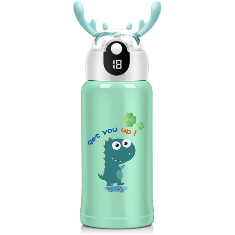 AFROG Smart Kids 530 mL elik Termos(Yeil)
