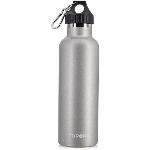 TOPOKO 740 mL elik Termos(Gri)