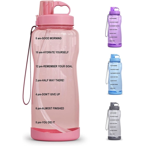 BOTTLE BOTTLE  1890 mL Plastik Termos(Pembe)