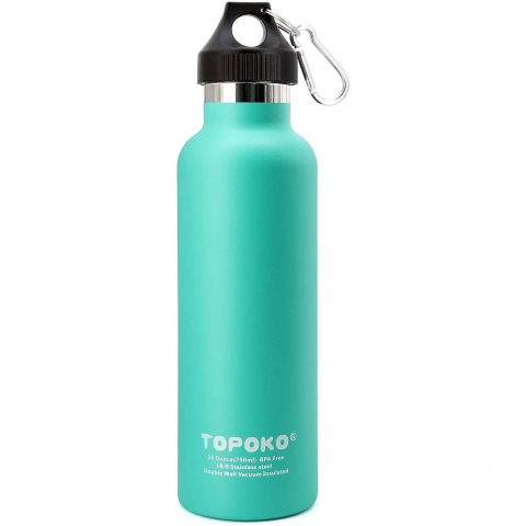 TOPOKO 740 mL elik Termos(Yeil)