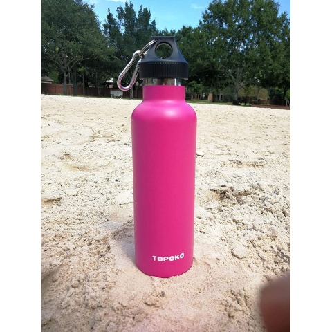 TOPOKO 740 mL elik Termos(Pembe)