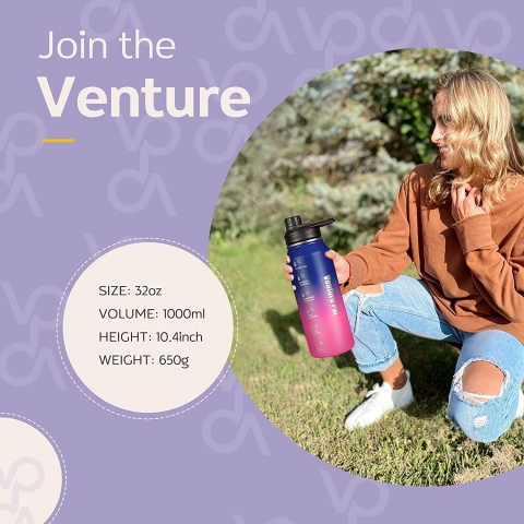 Venture Pal 946ml elik Termos(Lacivert)