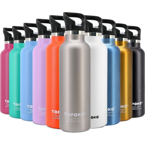 TOPOKO  740 mL elik Termos(Gri)