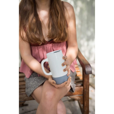 Ello  470 mL Seramik  Termos(Beyaz)