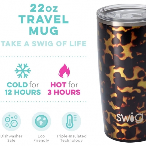 Swig Life 650 mL elik Termos(Leopar)