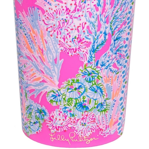 Lilly Pulitzer 710 mL elik Termos(Pembe)