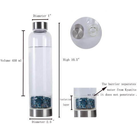 JIC Gem  450 mL Cam Termos(Mavi)