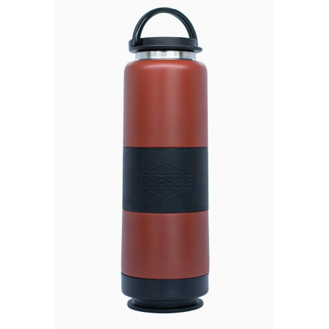 FLPSDE 590 mL elik Termos(Krmz)