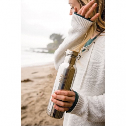 Klean Kanteen 590 mL elik Termos(Beyaz)