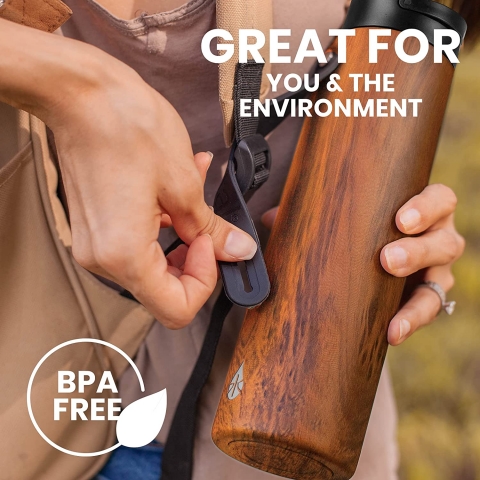 Elemental 590 mL �elik Termos(Kahverengi)