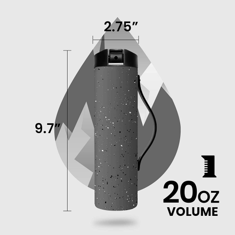 Elemental 590 mL �elik Termos(Gri)