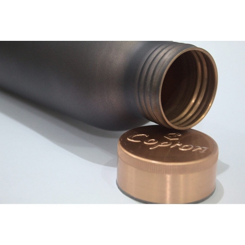 COPRON  900 mL Bak�r Termos(Siyah)