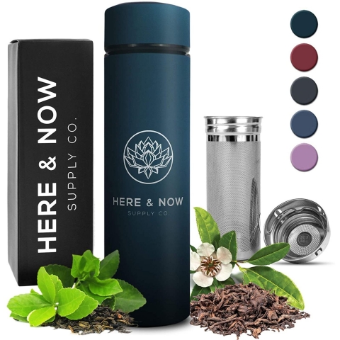 Here & Now Supply Co.  740 mL elik Termos(Lacivert)