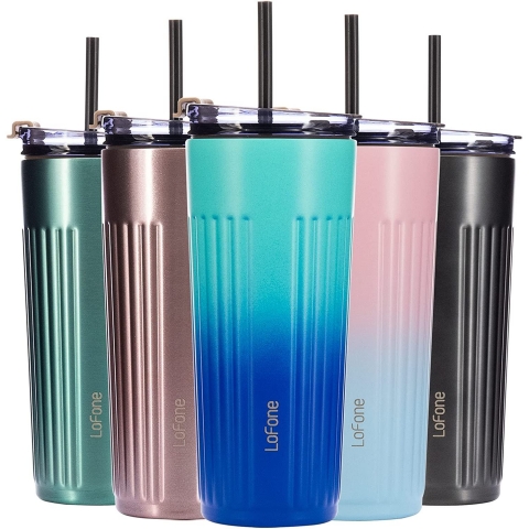 LoFone  500 mL elik Termos(Mavi)