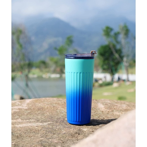 LoFone  500 mL elik Termos(Mavi)