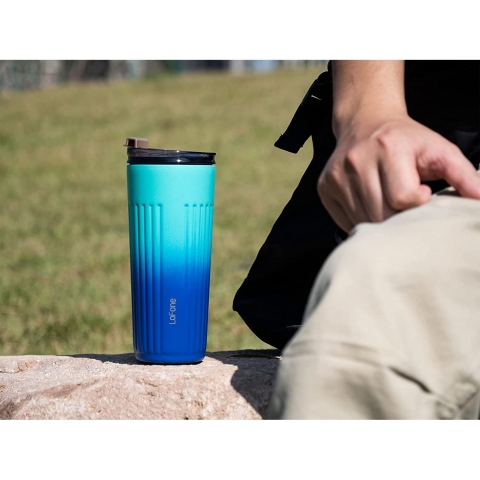 LoFone  500 mL elik Termos(Mavi)