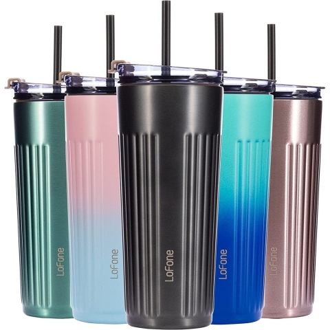 LoFone  500 mL elik Termos(Siyah)