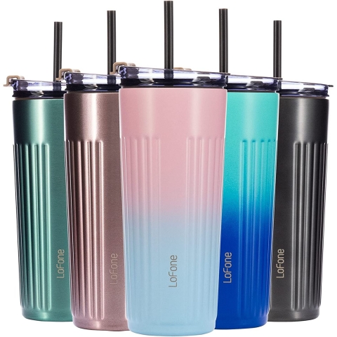 LoFone  500 mL elik Termos(Pembe)