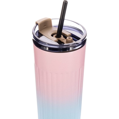 LoFone  500 mL elik Termos(Pembe)