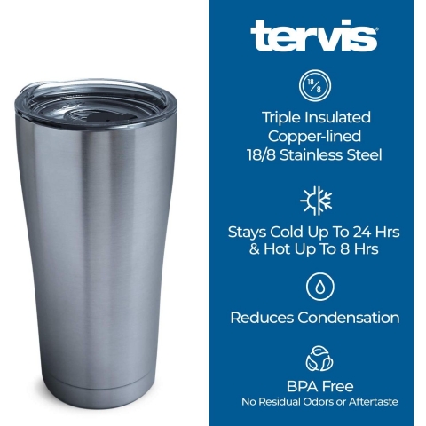 Tervis 591ml elik Termos(Krmz)