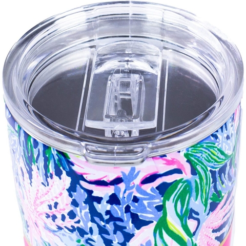 Lilly Pulitzer 710 mL elik Termos(Mavi)