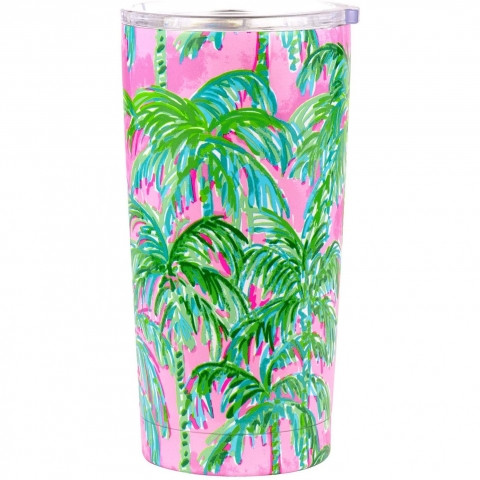 Lilly Pulitzer 710 mL elik Termos(Yeil)