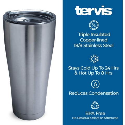 Tervis 890 mL elik Termos(Mavi)