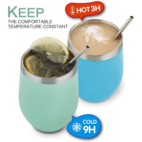 HISAN 355 mL �elik Termos(Mavi)