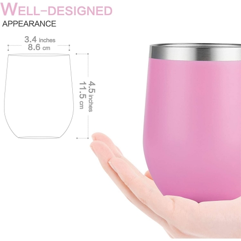HITSLAM  355 mL elik Termos(Pembe)