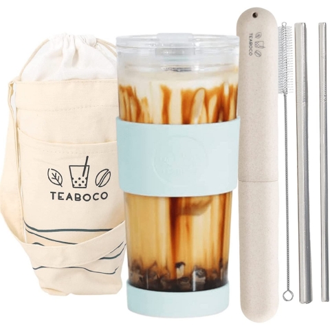 TEABOCO 710 mL elik Termos(Mavi)