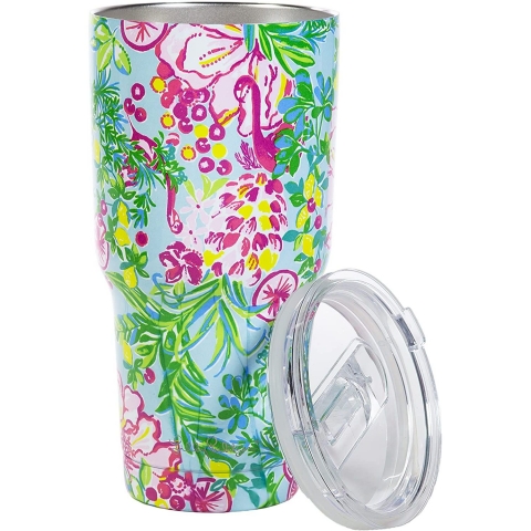 Lilly Pulitzer 890 mL elik Termos(Renkli)