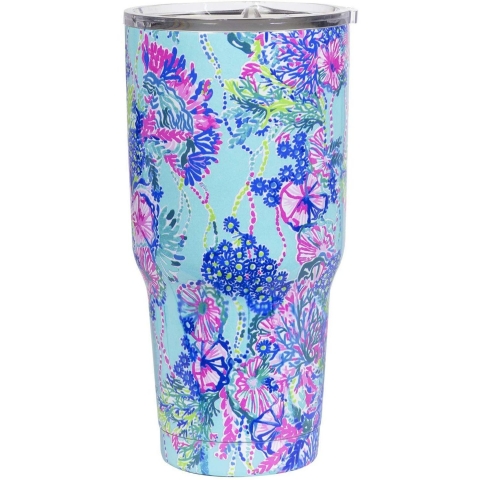 Lilly Pulitzer 890 mL elik Termos(Renkli)