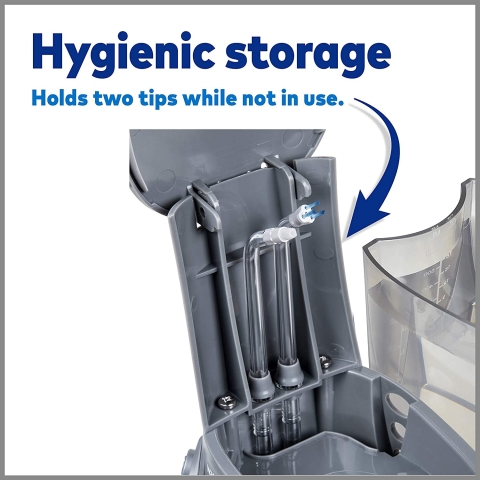 Waterpik WP-667 Aquarius Profesyonel �arjl� A��z Du�u (Gri)