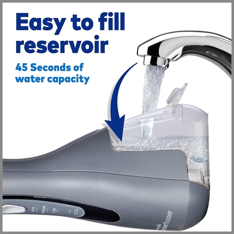 Waterpik Cordless Advanced WP-567 arjl Az Duu (Gri)