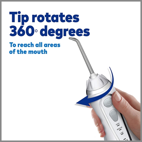 Waterpik Cordless Advanced WP-560 arjl Az Duu (Beyaz)