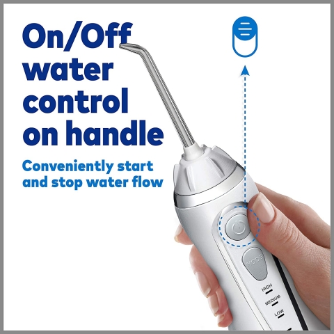 Waterpik Cordless Advanced WP-560 arjl Az Duu (Beyaz)