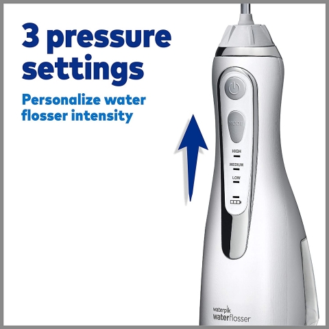 Waterpik Cordless Advanced WP-560 arjl Az Duu (Beyaz)