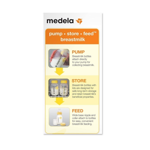 Medela Biberon Seti (3 Adet) (150ml)