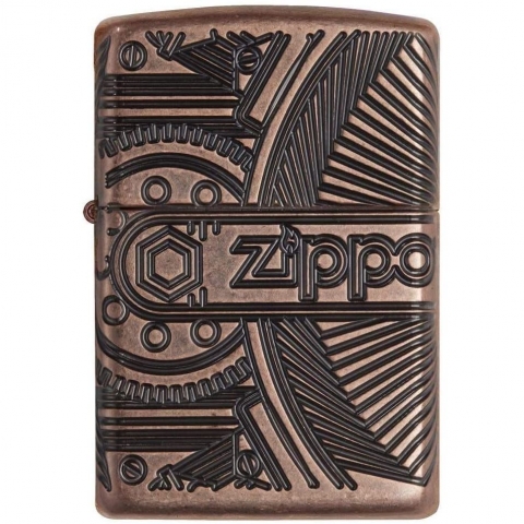 Zippo Armor Deep Carve �akmak