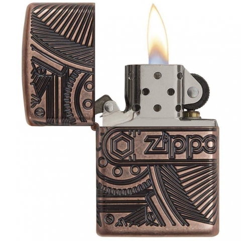 Zippo Armor Deep Carve �akmak