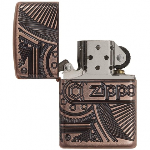 Zippo Armor Deep Carve �akmak
