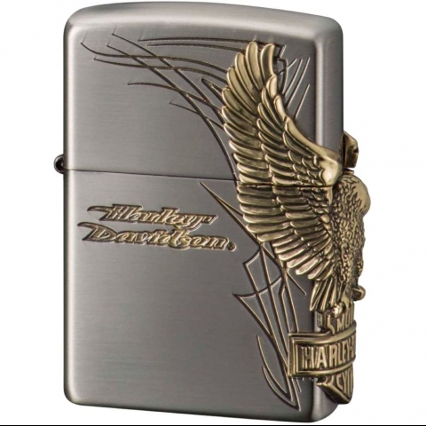 Zippo 2018 Model Harley Davidson Hp-66 akmak