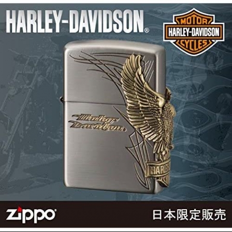 Zippo 2018 Model Harley Davidson Hp-66 akmak