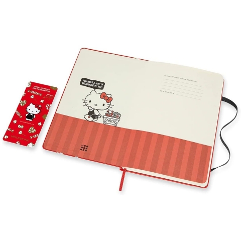 Moleskine Limited Edition Hello Kitty Not Defteri (Krmz)