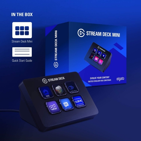 Elgato 6 LCD Tulu Stream Deck Mini